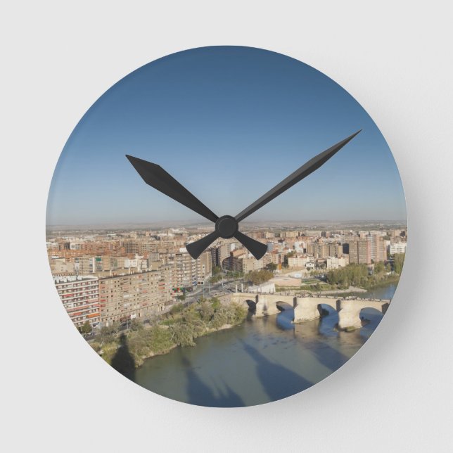 Reloj Redondo Mediano Basílica de Nuestra Señora del Pilar (Anverso)