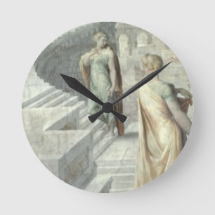 Reloj Redondo Mediano Bathsheba que visita a David, c.1553