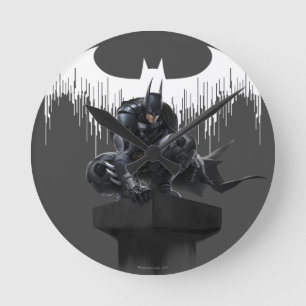 Reloj Redondo Mediano Batman se encaramó en un pilar