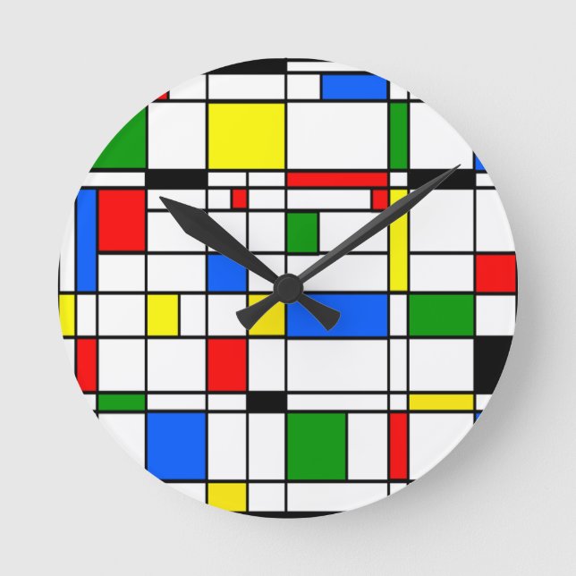 Reloj Redondo Mediano Bauhaus (Anverso)