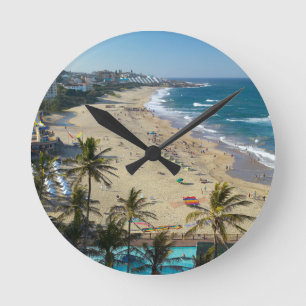 Reloj Redondo Mediano Beach At Margate, South Coast, Kwazulu-Natal