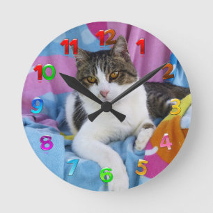Reloj Redondo Mediano Beach Blanket Cutie