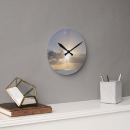 RELOJ REDONDO MEDIANO BEACH SUN