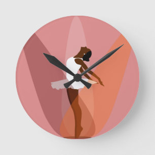 Reloj Redondo Mediano beautiful ballet dancer