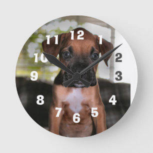 Reloj Redondo Mediano Bebé boxeador