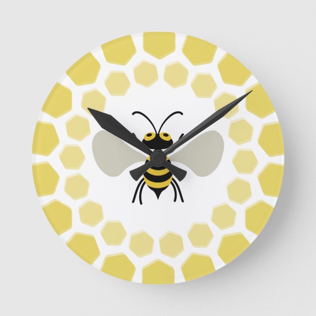 Reloj Redondo Mediano Bee (Anverso)