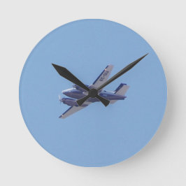 Reloj Redondo Mediano Beech B90 King Air