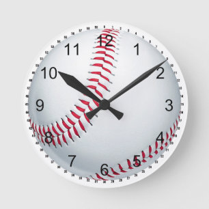 Reloj Redondo Mediano Béisbol