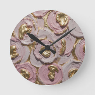 Reloj Redondo Mediano Belleza de Naturaleza Suave – Colección Artística 