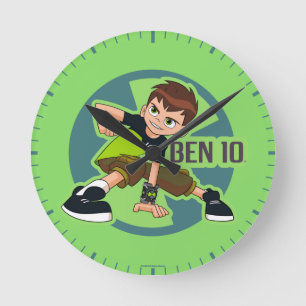 Reloj Redondo Mediano Ben Tennyson Omnitrix Gráfico