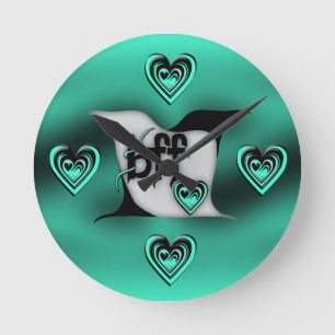 Reloj Redondo Mediano bff ~ lovebirds