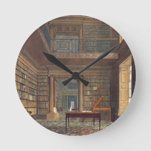 Reloj Redondo Mediano Biblioteca de universidad de Eton, de la "historia