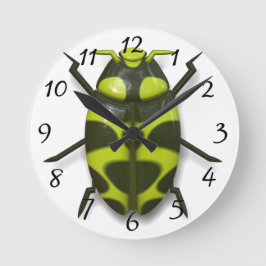 Reloj Redondo Mediano Bicho de insectos lindo