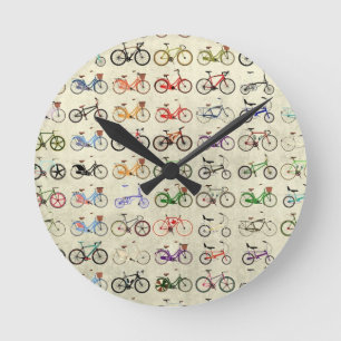 Reloj Redondo Mediano Bicis