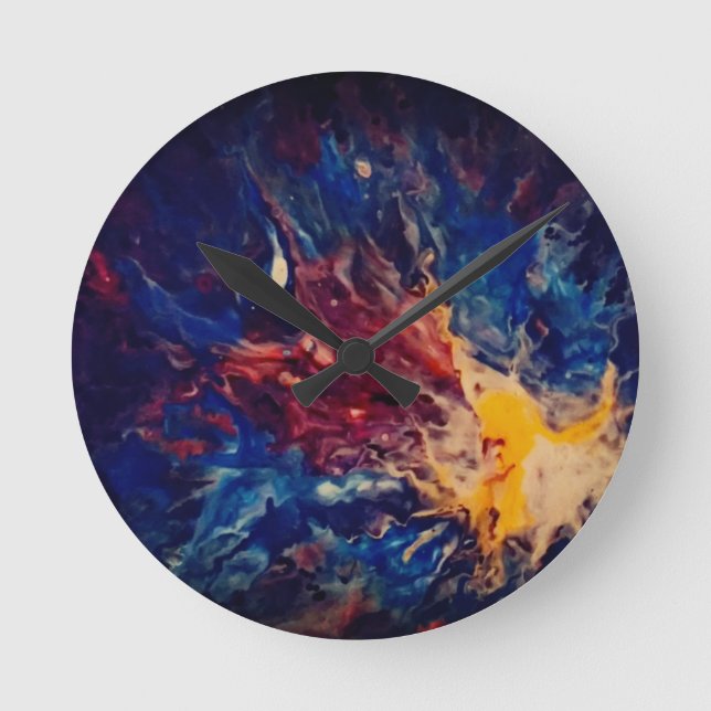 Reloj Redondo Mediano Big Bang Clock (Anverso)