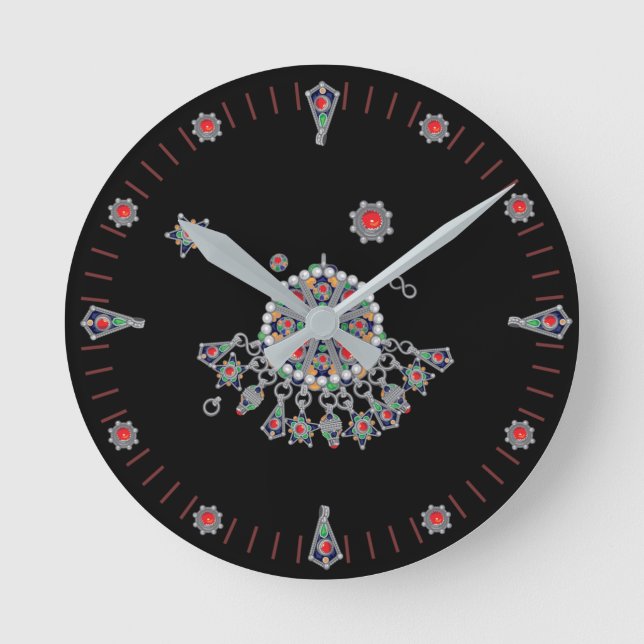 Reloj Redondo Mediano Bijoux kabyle (Anverso)