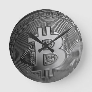 Reloj Redondo Mediano Bitcoin 16