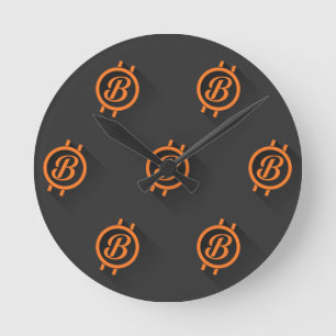 Reloj Redondo Mediano Bitcoin 3