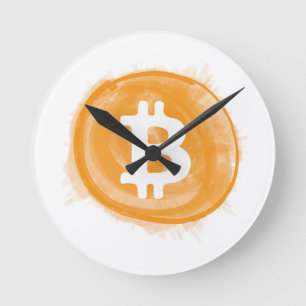 Reloj Redondo Mediano Bitcoin 6