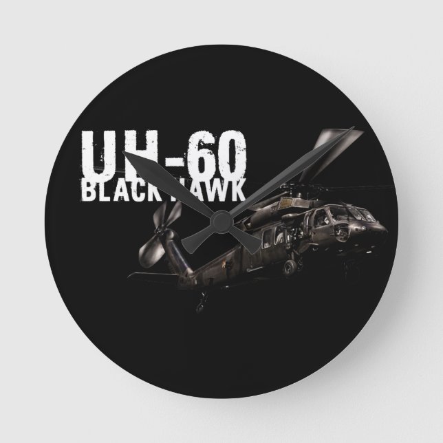 Reloj Redondo Mediano Black Hawk (Anverso)