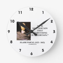 Blaise Pascal No Está Seguro De Que Todo Sea Incie