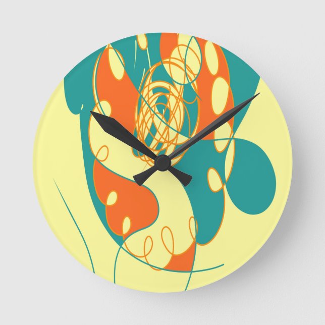 Reloj Redondo Mediano BloosK-Kimchuckle (Anverso)