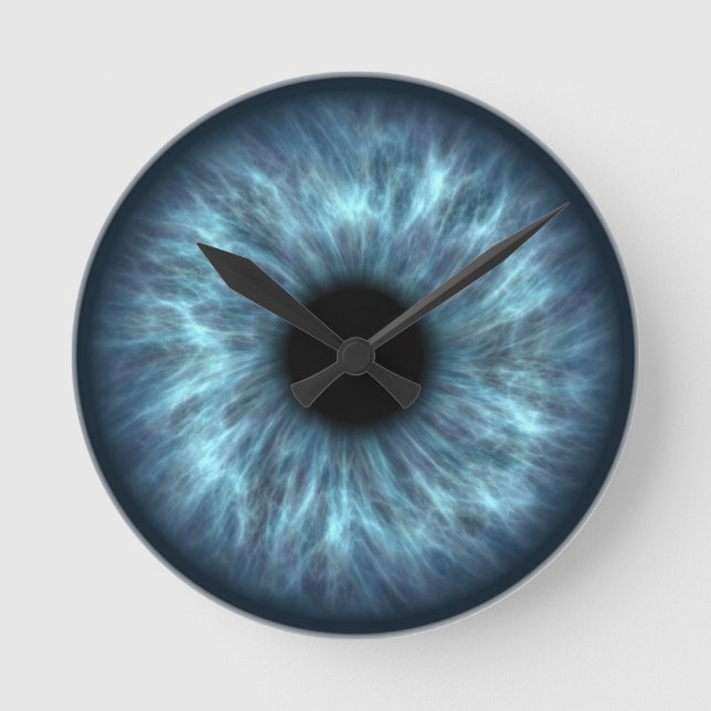 Reloj Redondo Mediano Blue eye wall clock (Anverso)