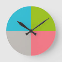 Blue Green Pink Gray