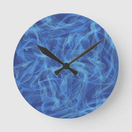 Reloj Redondo Mediano Blue Smoke