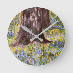 Reloj Redondo Mediano Bluebell Woods