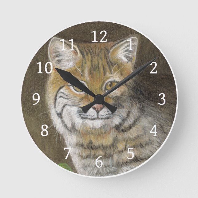Reloj Redondo Mediano Bobcat (Anverso)