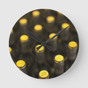 Reloj Redondo Mediano Bodega Marques de Riscal bodega, botellas de vino