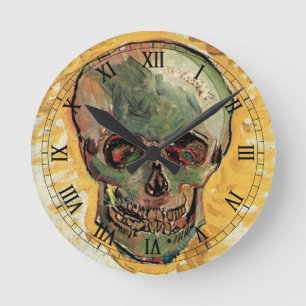 Reloj Redondo Mediano Bodegón Calavera de Vincent van Gogh