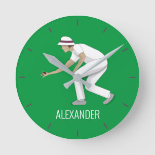 Reloj Redondo Mediano Bolas de jardín