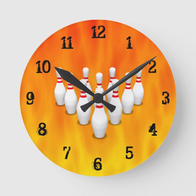 Reloj Redondo Mediano Bolas:Reloj de pared (Anverso)