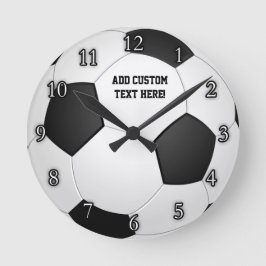 Reloj Redondo Mediano Bolsa de fútbol personalizada