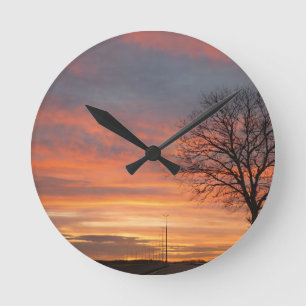 Reloj Redondo Mediano Bolso