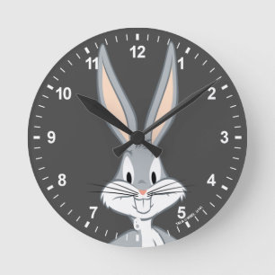Reloj Redondo Mediano BOMBARDEOS BUNNY™  Bunny Stare