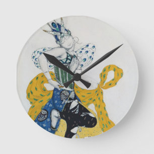 Reloj Redondo Mediano Bosquejo para el ballet "Peri del La", por Paul