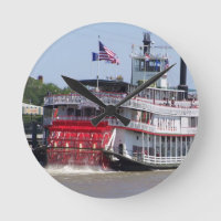 Bote del río Mississippi en Nueva Orleans Louisian