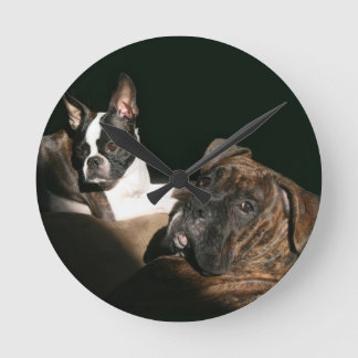 Reloj Redondo Mediano Boxers y Bostones: Impresionante Twosome 2