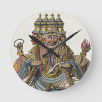 Brahma, dios hindú de la creación, de 'Voyage aux 