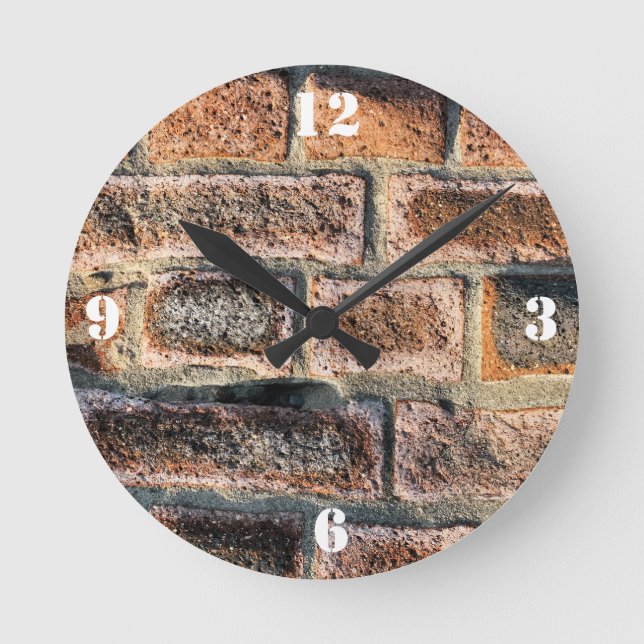 RELOJ REDONDO MEDIANO BRICKS (Anverso)