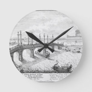 Reloj Redondo Mediano Bridge of Aelius and Hadrian's Mausoleum (Castel S