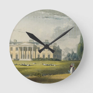Reloj Redondo Mediano Broadlands, from Ackermann's 'Repository of Arts',