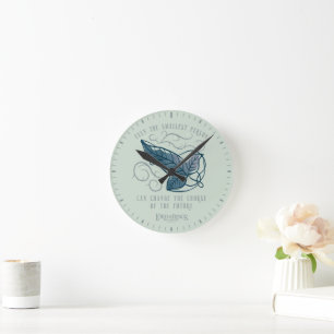 Reloj Redondo Mediano Broche Elven de la Hermandad Cita Gráfica