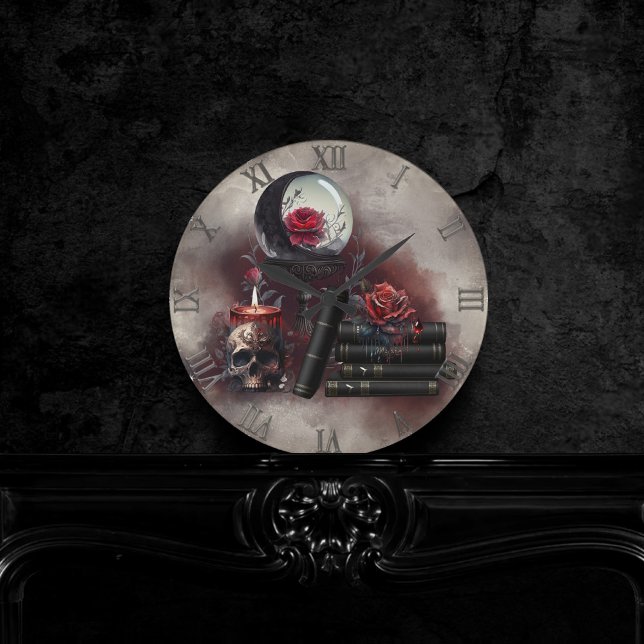 Reloj Redondo Mediano Brujería | Libros de espeleología de artículos mág (Subido por el creador)