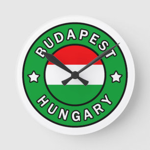 Reloj Redondo Mediano Budapest Hungría