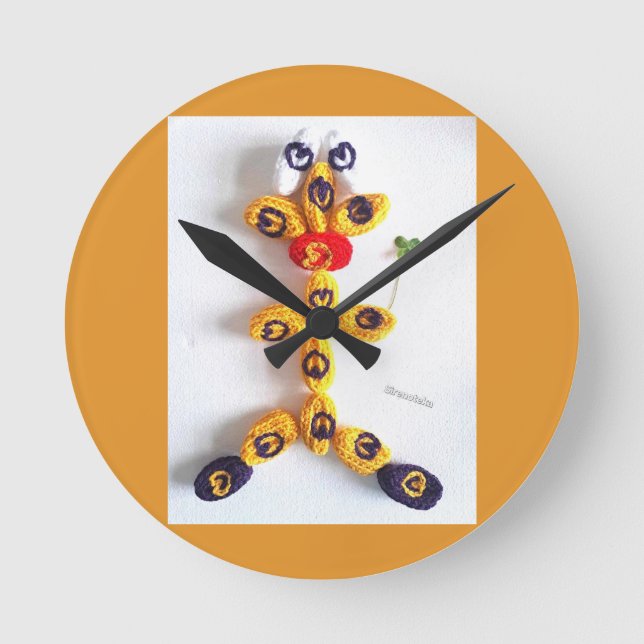 Reloj Redondo Mediano Buena suerte (Anverso)