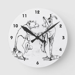 Reloj Redondo Mediano Buenas noches a los ratones